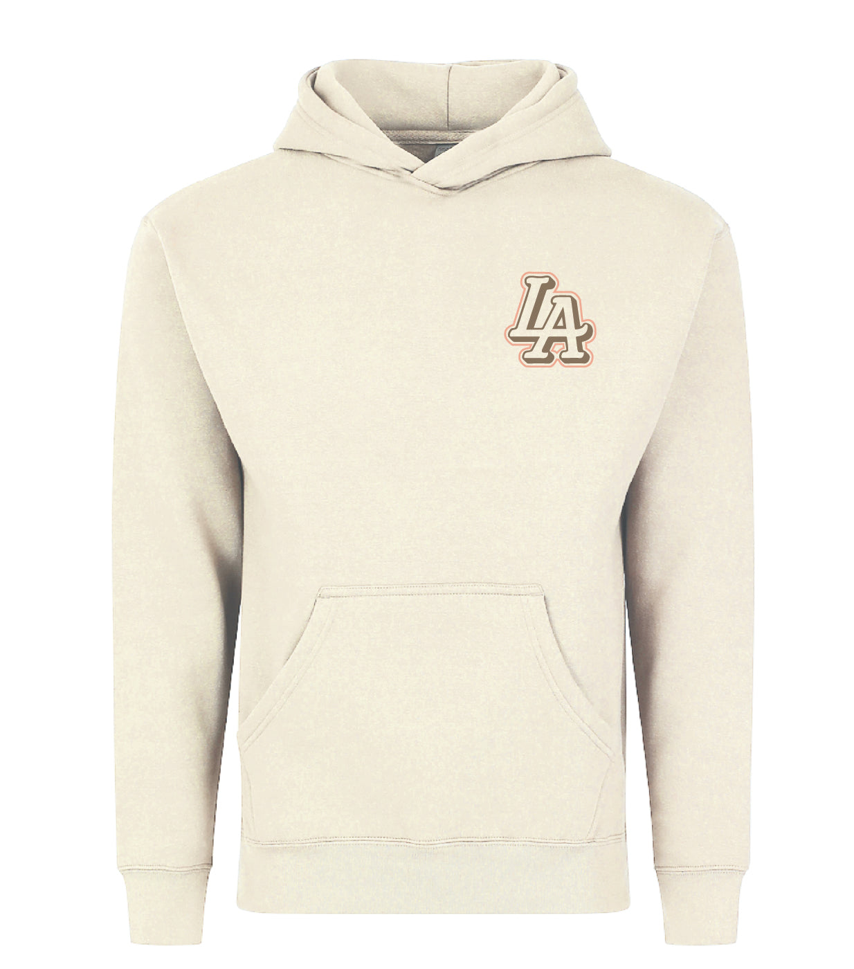 "LA" Cream Hoodie