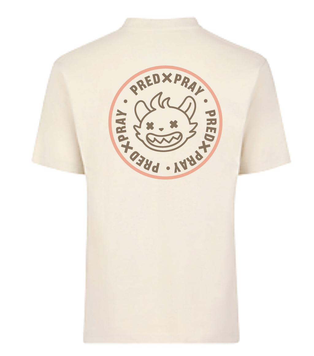 "LA" Cream Over-Size T-Shirt