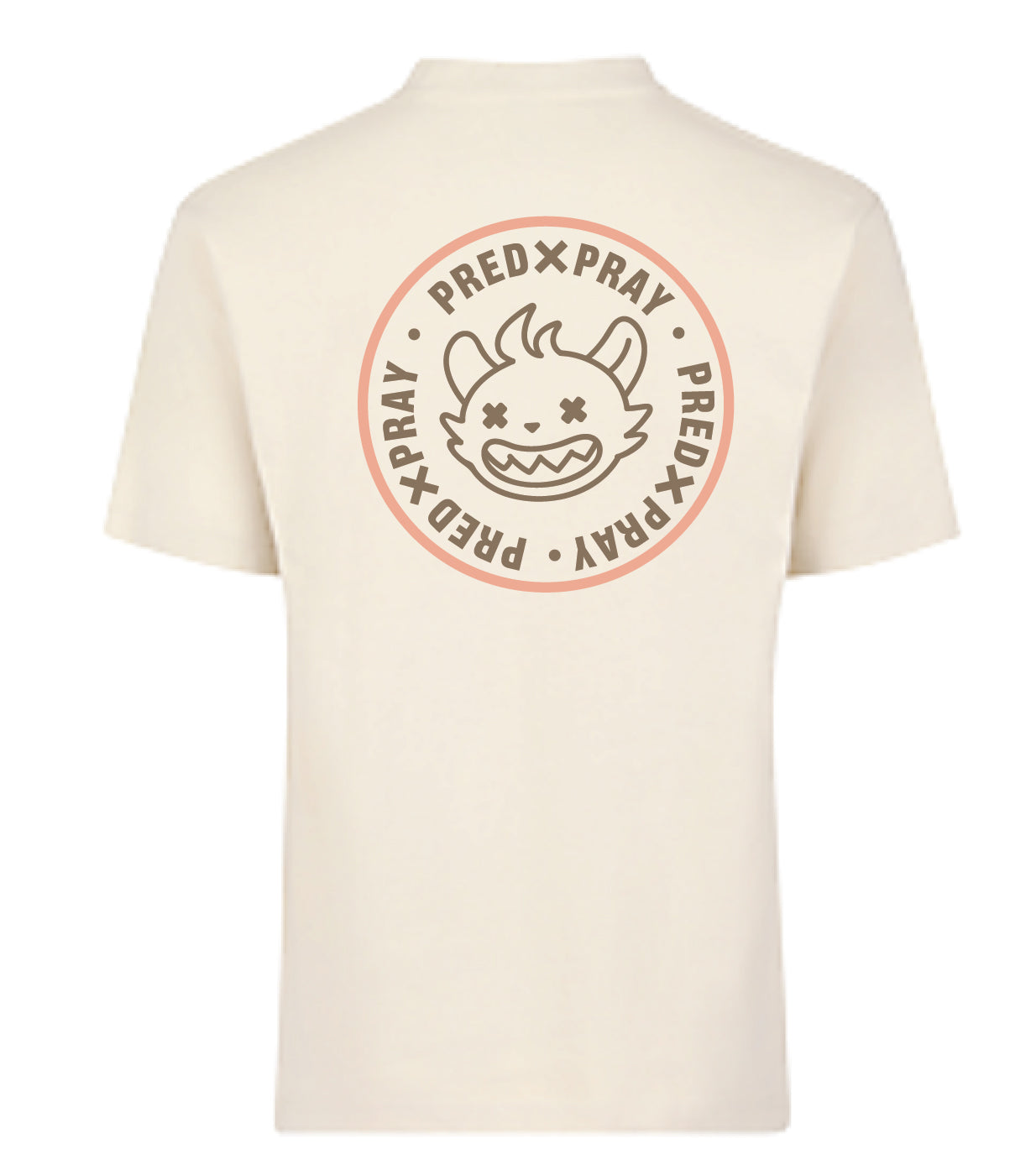 "LA" Cream Over-Size T-Shirt