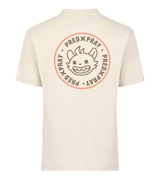 "LA" Cream Over-Size T-Shirt